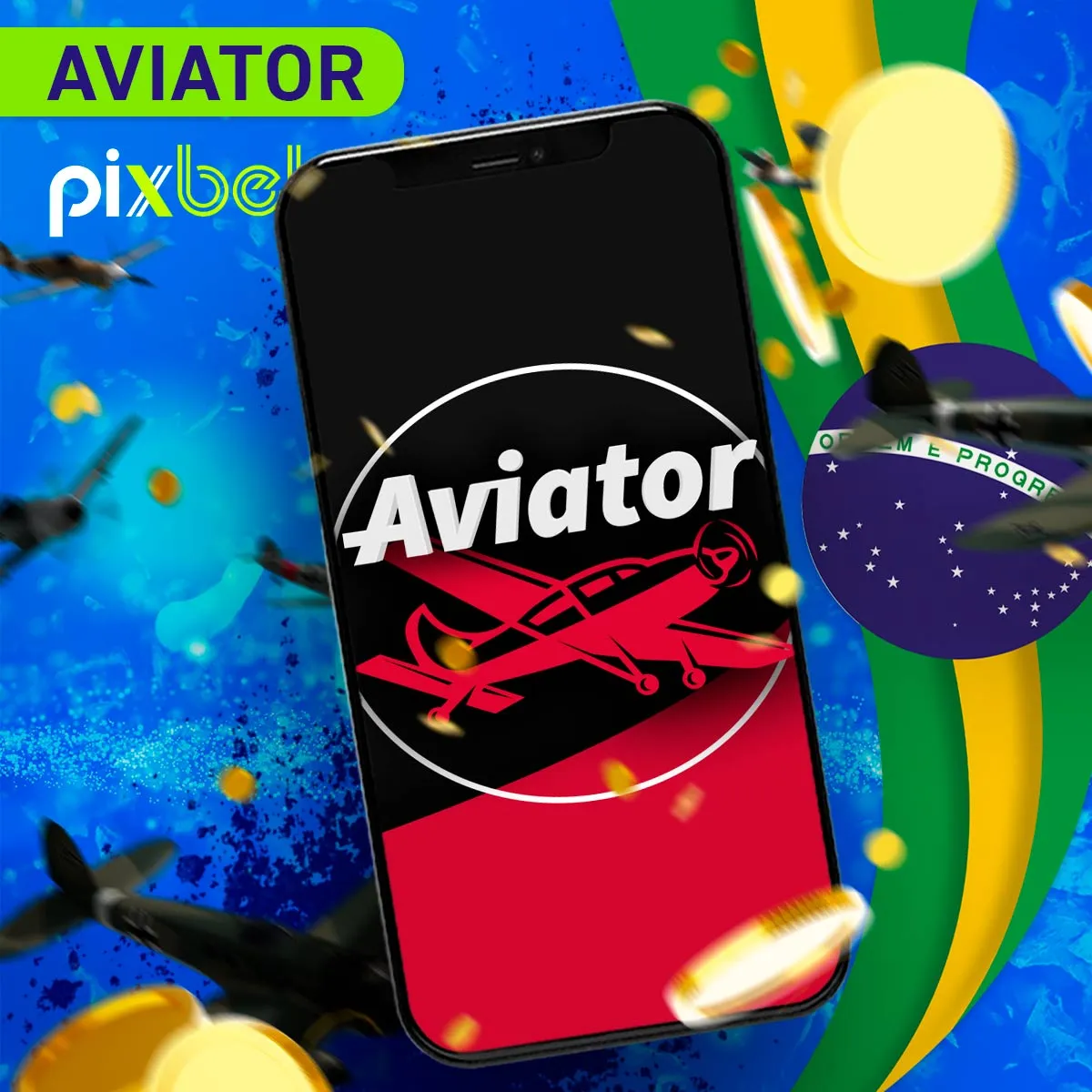 Jogo popular Aviator na casa de apostas Pixbet no Brasil