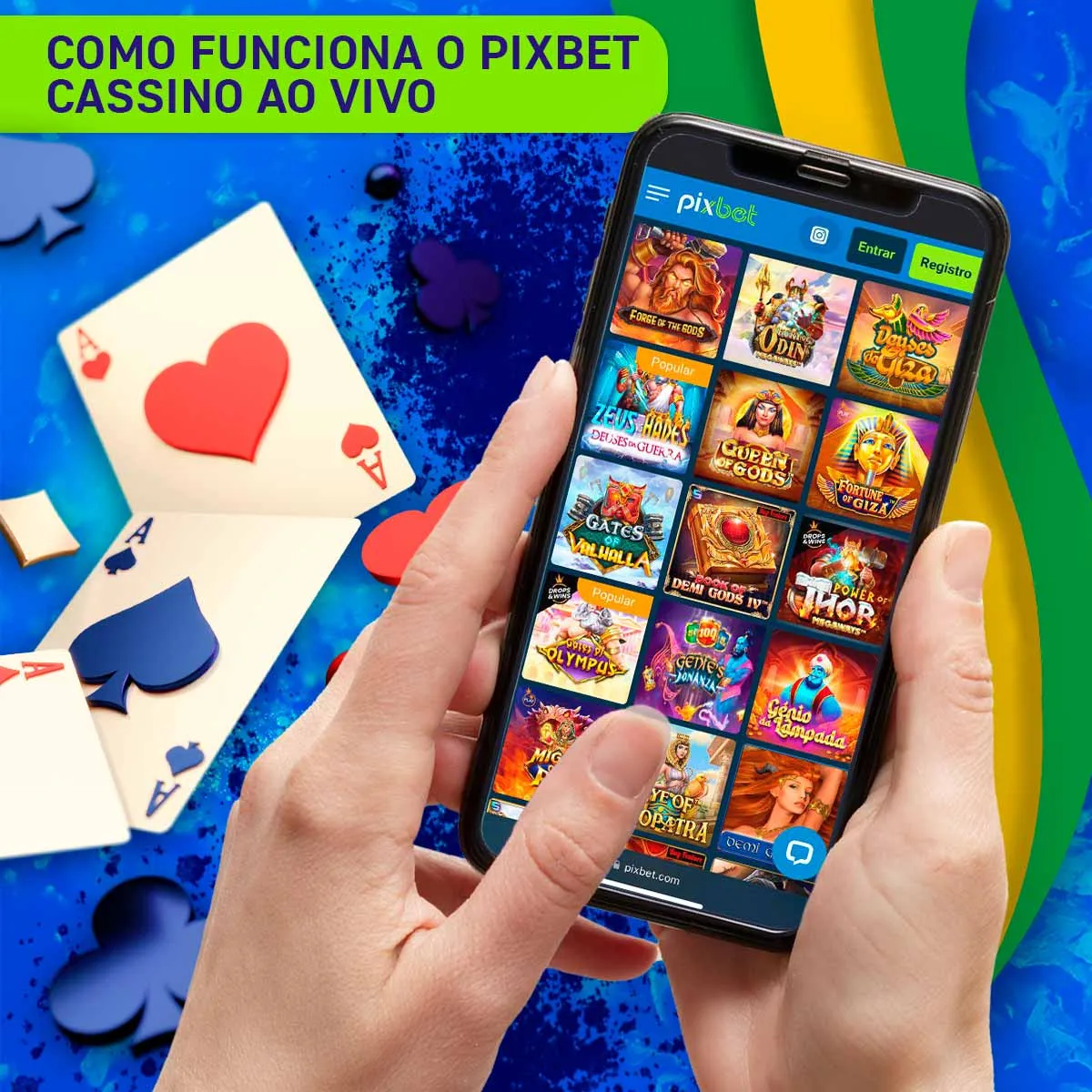 Como funciona o Pixbet Cassino ao vivo