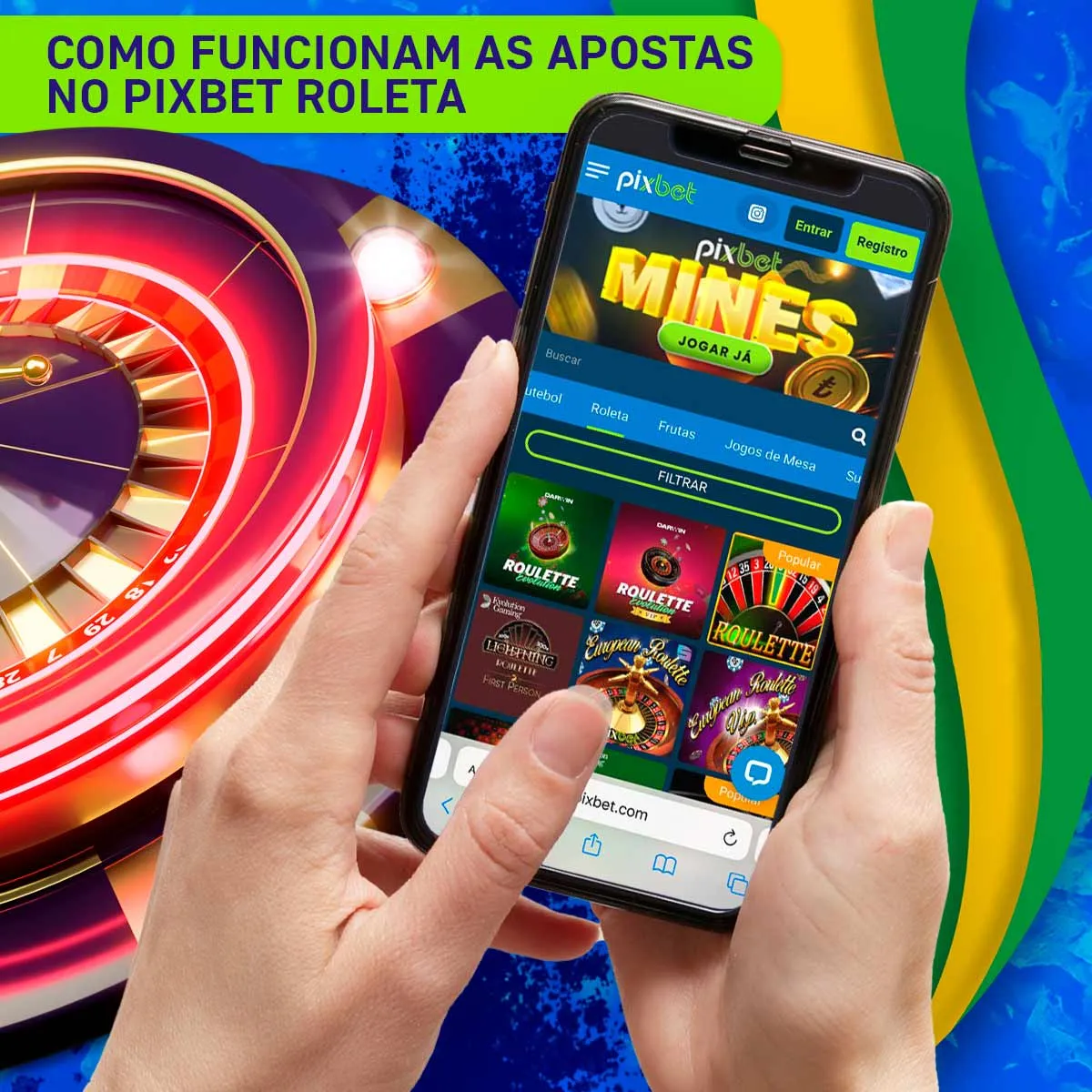 A seção de Roleta Pixbet é uma das mais acessadas no site, uma vez que os jogos possuem prêmios altos e uma dinâmica um tanto simples.