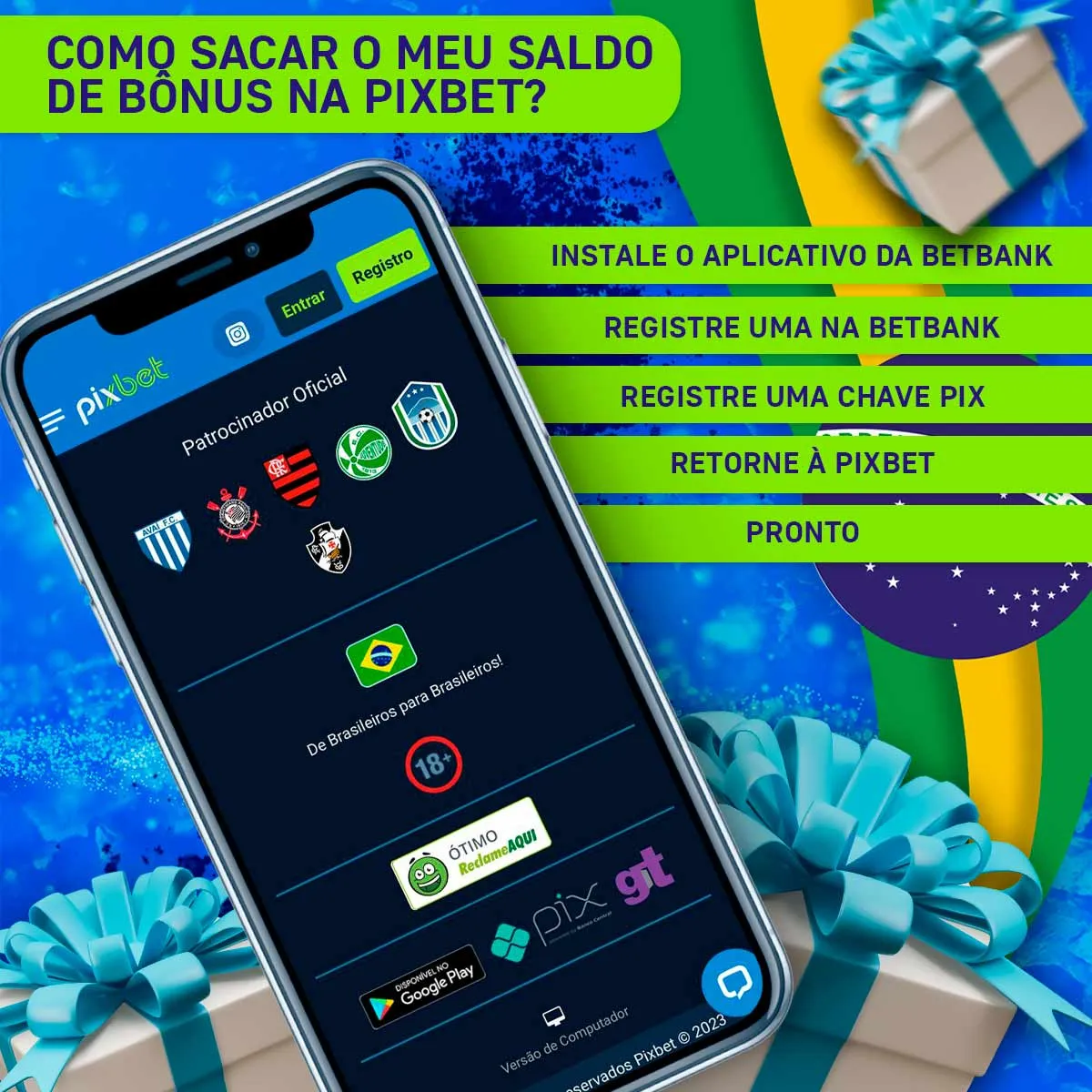 Como sacar o meu saldo de bônus na Pixbet